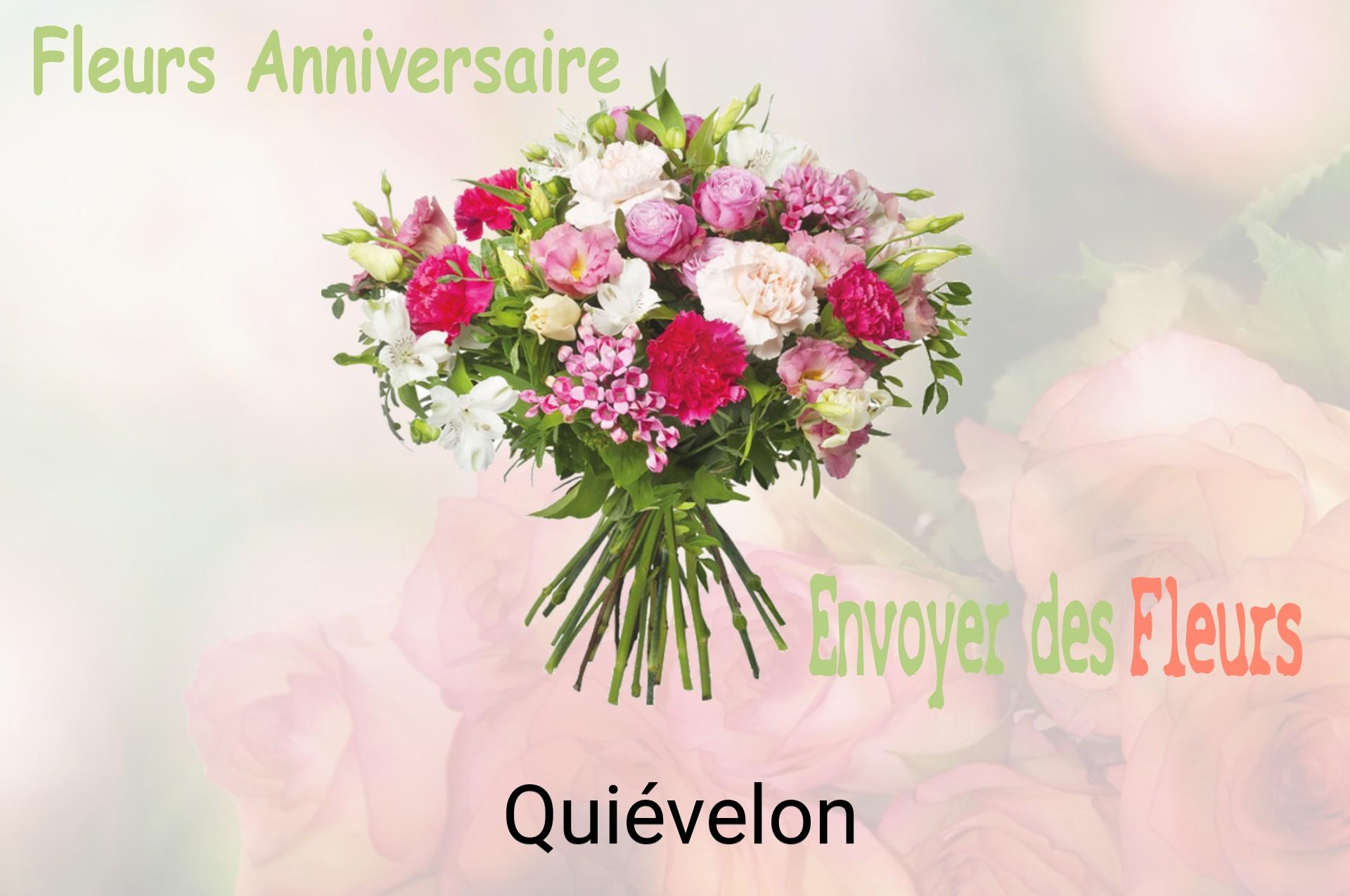 Bouquet de fleurs d’anniversaire livré à Quiévelon